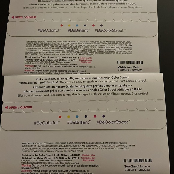 ColorStreet Halloween Bundle - Picture 4 of 4